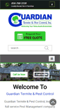 Mobile Screenshot of guardianpestnj.com